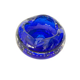 Bavarian Crystal "Azure Antiquities" Bowl c. 1970s