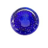 Bavarian Crystal "Azure Antiquities" Bowl c. 1970s