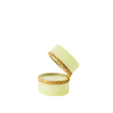 French Antique Opaline Glass Box with Gilt Heart Band, c. 1800s